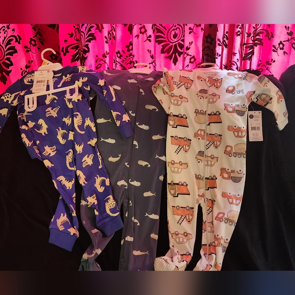 NWT George Kids Pajamas Set - Blue, Gray, White